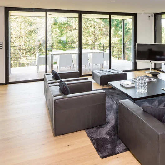 Baies coulissantes aluminium - Déclic Habitat