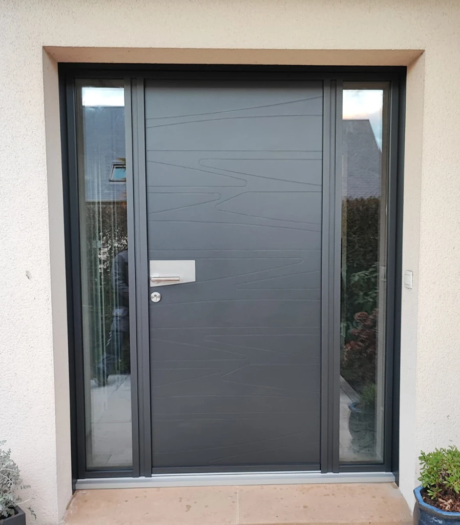 Porte KLine Aluminium - Déclic Habitat