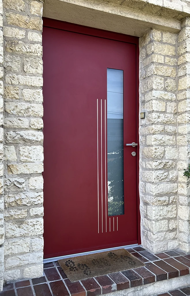 Porte KLine Aluminium - Déclic Habitat