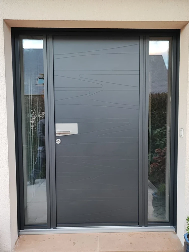 porte-alu-grise-anthracite-kline-declic-habitat-caen