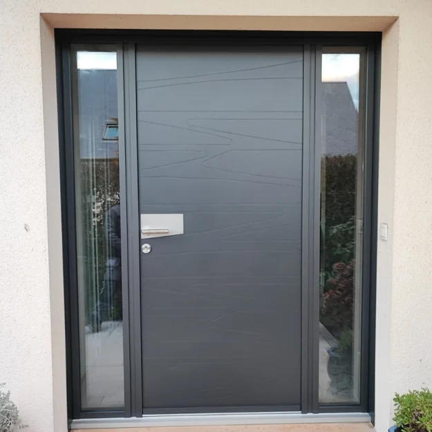 Porte KLine Aluminium - Déclic Habitat